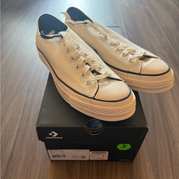 Converse x DSM Chuck Taylor 70 Low Top Egret / Black – Men’s 9 / Women’s 11 - Picture 1 of 7